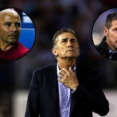 AFA: echa a Bauza y viaja para hablar con Simeone y Sampaoli