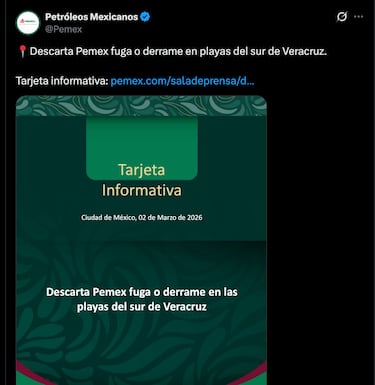 Pemex se retracta y admite derrame de hidrocarburo en Veracruz y Tabasco: Cesa a 3 funcionarios