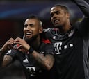 El show de Vidal en la goleada del Bayern sobre Arsenal