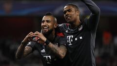 El show de Vidal en la goleada del Bayern sobre Arsenal