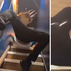 Dos ingleses ebrios, el primer título del Newcastle en 70 años y unas escaleras: es lo más viral