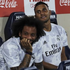 Los jugadores del Madrid que se despidieron de Keylor Navas