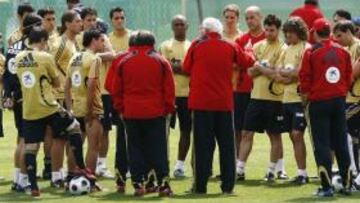 <b>TRASLADO.</b> El combinado nacional ha abandonado Neustift para concentrarse en Viena.