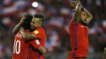 Chile juega ante Brasil este martes en Sao Paulo. 