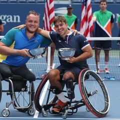De la Puente, primer campeón español de Slam en silla de ruedas