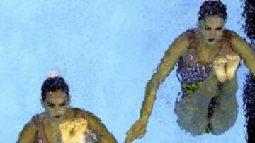 Fuentes y Carbonell, bronce en la final del dúo técnico