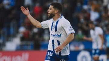 Sam Shashoua, jugador del Tenerife.