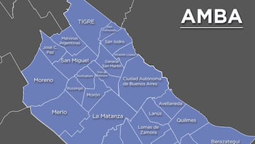 Qué es el AMBA y qué zonas del Área Metropolitana entraron en Fase 4 de cuarentena