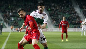 Elche-Numancia de la temporada pasada.