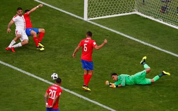 La crónica del Costa Rica vs Serbia en imágenes