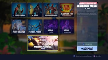 Fortnite: Desafíos de Navegante Magistral