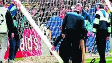 La UEFA multó al Madrid con 16millones de pesetas y el cierre del estadio