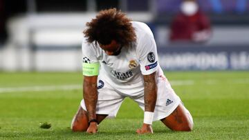 Marcelo, durante el Real Madrid-Shakhtar.