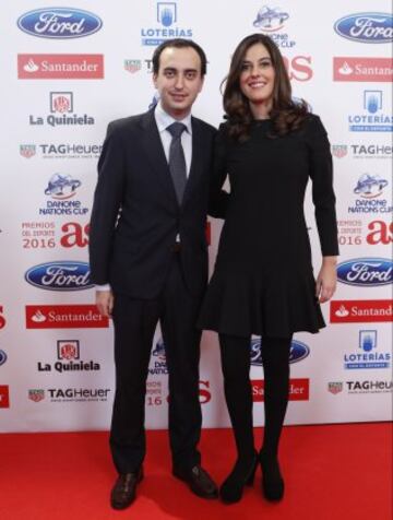 Antón Meana y Laura Martínez (Directora de Deportes de La Ser).