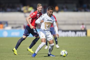 Todos los partidos del Clausura 2019 ha sido titular con Pumas, suma 540 minutos.