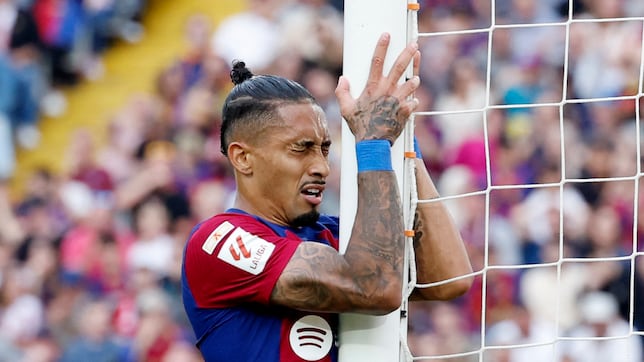 Presión total sobre Raphinha