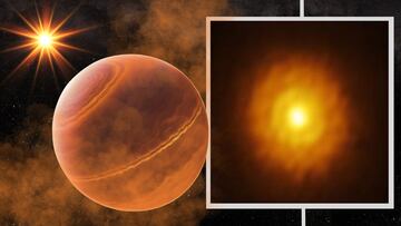 NASA descubre exoplaneta gigante en formación cerca de la estrella MP Mus escondido entre polvo y gas