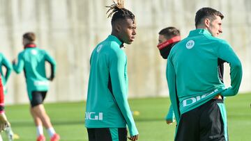 18/12/24 ENTRENAMIENTO ATHLETIC DE BILBAO NICO WILLIAMS VIVIAN