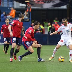 Osasuna 2 - Cultural 1: Resumen, resultado y goles