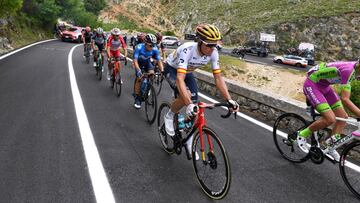 Los españoles en el Giro: sin percances antes del descanso