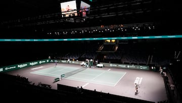 Todo listo en Málaga para la disputa de la Copa Davis 2022.