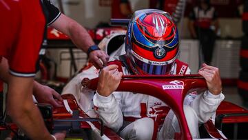 RAIKKONEN Kimi (fin), Alfa Romeo Racing ORLEN C41, portrait during the Formula 1 Heineken Grande Pr&eacute;mio de Portugal 2021 from April 30 to May 2, 2021 on the Algarve International Circuit, in Portimao, Portugal - Photo Antonin Vincent / DPPI
 AFP7 
