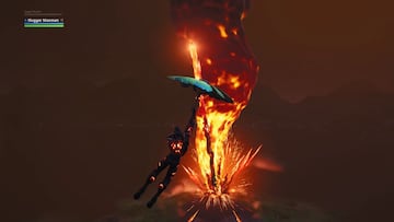 Fortnite Battle Royale: Así ha sido el evento de Balsa Botín, la erupción del volcán, y la destrucción de Pisos Picados y Ciudad Comercio