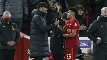Jürgen Klopp destacó la inteligencia de Luis Díaz tras la victoria de Liverpool sobre Leicester.