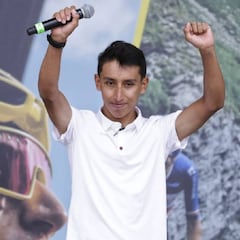 Recibimiento a Egan Bernal, campeón del Tour 2019