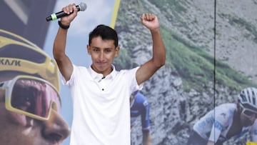 Recibimiento a Egan Bernal, campeón del Tour 2019