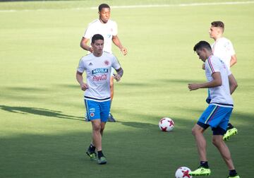 Primer entrenamiento de Colombia en el Metropolitano