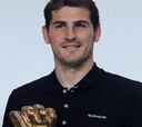 Iker Casillas ha ofrecido el "Guante de Oro" al Bernabéu