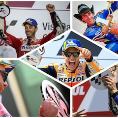 Competitividad en MotoGP: 5 ganadores distintos en 9 carreras
