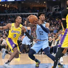 Es el Rookie del Año: Ja Morant destroza a unos pésimos Lakers