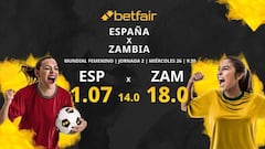 España vs. Zambia: horario, TV, estadísticas, clasificación y pronósticos Mundial Femenino 2023