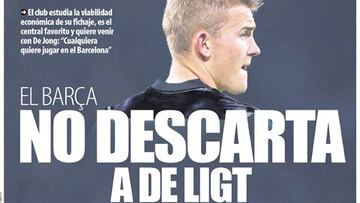 Más madera: después de De Jong, De Ligt