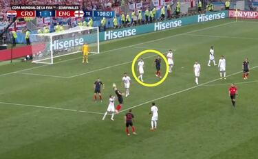 El perd車n de Inglaterra y el valor de Perisic