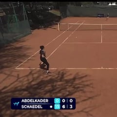 Wild card tennis player goes viral after winning only 3 points in a professional match