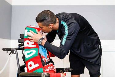 El lado altruista de Cristiano Ronaldo