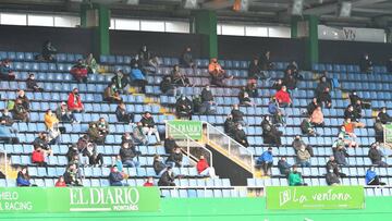 El Gobierno de Cantabria valora autorizar un 30% de aforo en los estadios