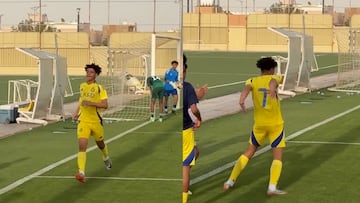 El gol con festejo del hijo de Cristiano que recuerda a su padre