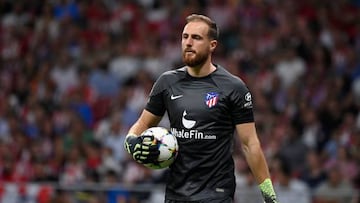 Oblak, en el Atleti-Oporto del miércoles.