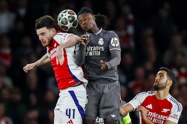 Lesionados y bajas del Real Madrid para la vuelta de cuartos de Champions contra el Arsenal