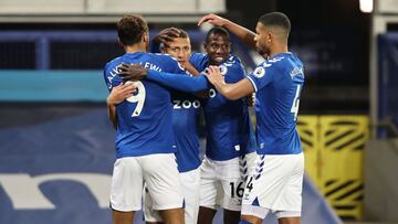 Everton venció a Southampton sin James Rodríguez y Yerry Mina.
