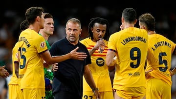 When is Barcelona's first Champions League game?