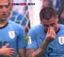 Giménez rompió a llorar en los últimos minutos de partido