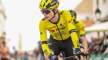 Jonas Vingegaard, en la Vuelta al Algarve.