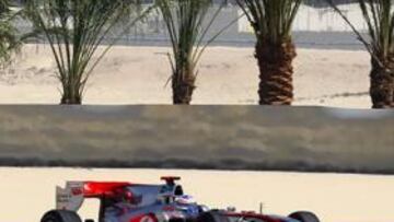 <b>VUELVEN LOS COCHES A PISTA. </b>Los monoplazas rodarán de nuevo en el circuito de Sakhir.