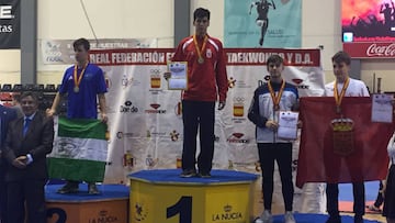 Pablo Rodr&iacute;guez, campeon de Espa&ntilde;a junior de taekwondo