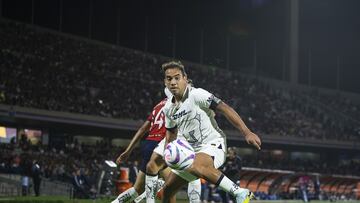 Adrian Aldrete of Pumas during the game Pumas UNAM vs Guadalajara, corresponding to Round 17 of the Torneo Apertura 2023 of the Liga BBVA MX, at Olimpico Universitario Stadium, on November 11, 2023. 

<br><br>

Adrian Aldrete de Pumas durante el partido Pumas UNAM vs Guadalajara, correspondiente a la Jornada 17 del Torneo Apertura 2023 de la Liga BBVA MX, en el Estadio Olimpico Universitario, el 11 de Noviembre de 2023